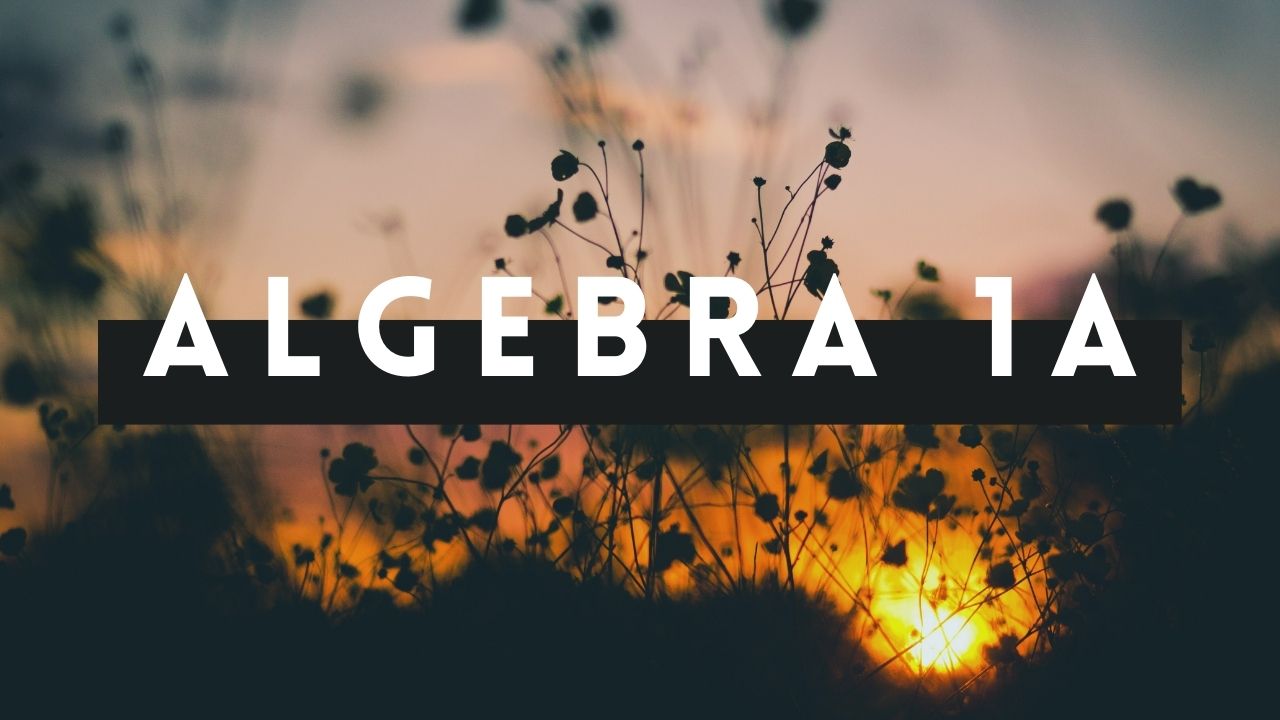 Algebra 1, Part 1 (Teacher-Led)