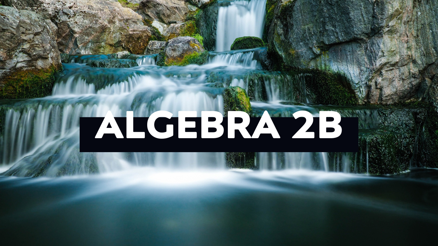 Algebra 2, Part 2 (Teacher-Led)