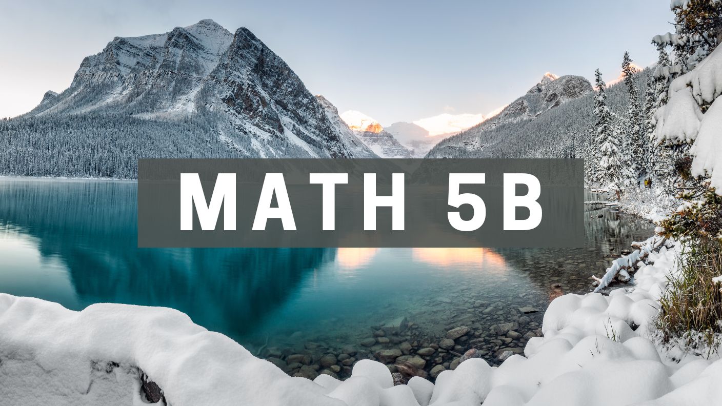 Math 5B (Teacher-Led)