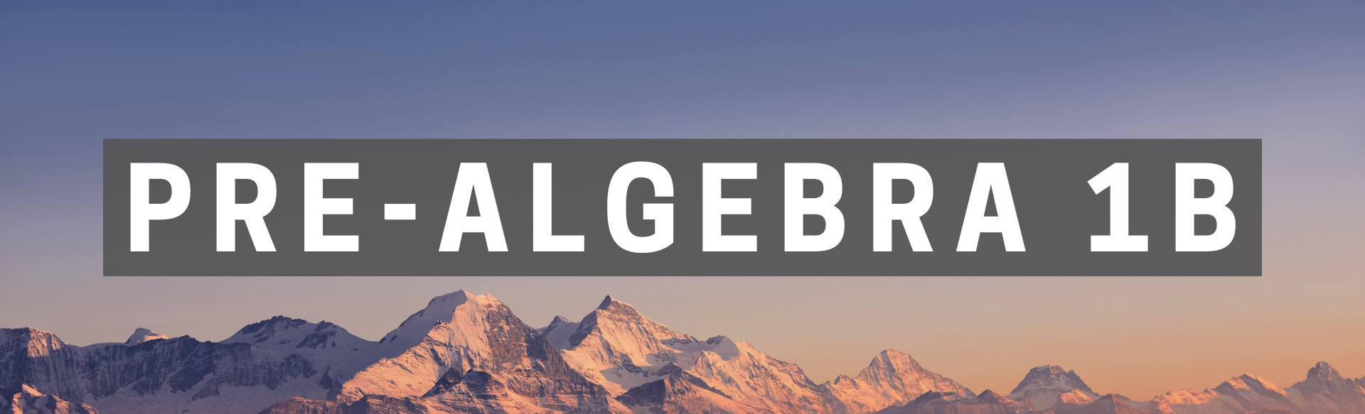 Pre-Algebra, Part 2 (Teacher-Led)